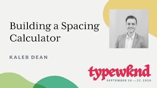 Building a Spacing Calculator