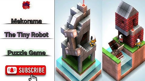 Mekorama walkthrough | Level 1- Crash Course | 50  puzzling | Offline Game  (Hindi)