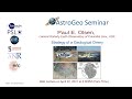 AstroGeo Seminar 18 April 2021 Paul Olsen
