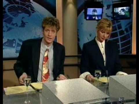 RTL Nieuws leader 1995 - Avondnieuws half 8 | Jeroen Pauw & Loretta Schrijver