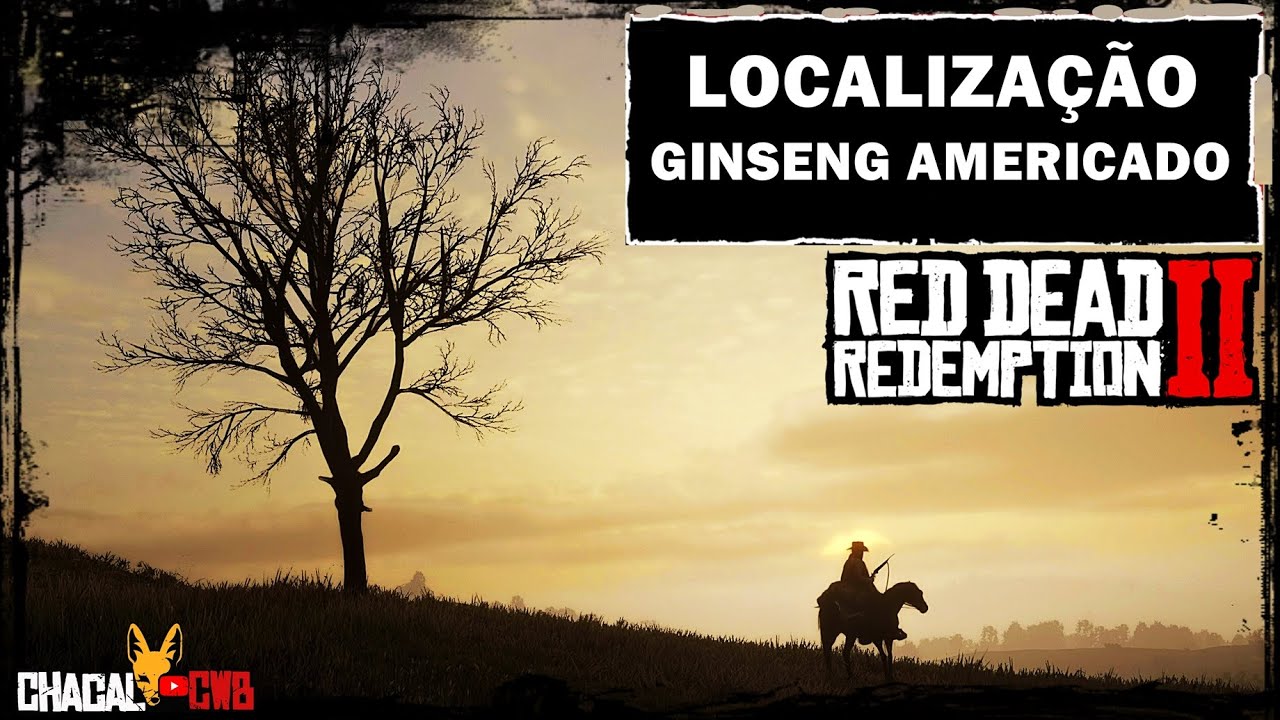 GINSENG AMERICANO RED DEAD REDEMPTION 2 [LOCALIZAÇAO] - YouTube