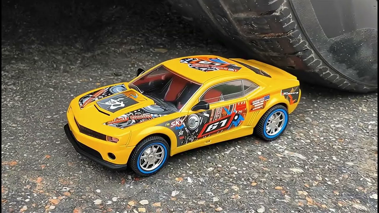 ℹ️ Experiment: Wheel Car VS APPLE 17 PRO Cars & Policeman Toys. Crunchy & Soft Things Crushing by 