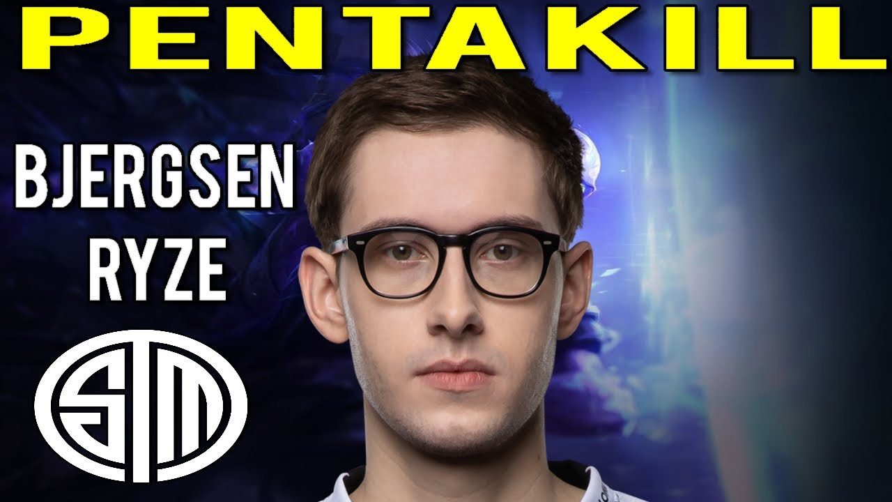 The Pentakill !!! TSM Bjergsen RYZE (NA SOLOQ REPLAY) 