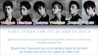 Video thumbnail of "B.A.P - One Shot (Color Coded Han|Rom|Eng Lyrics)"