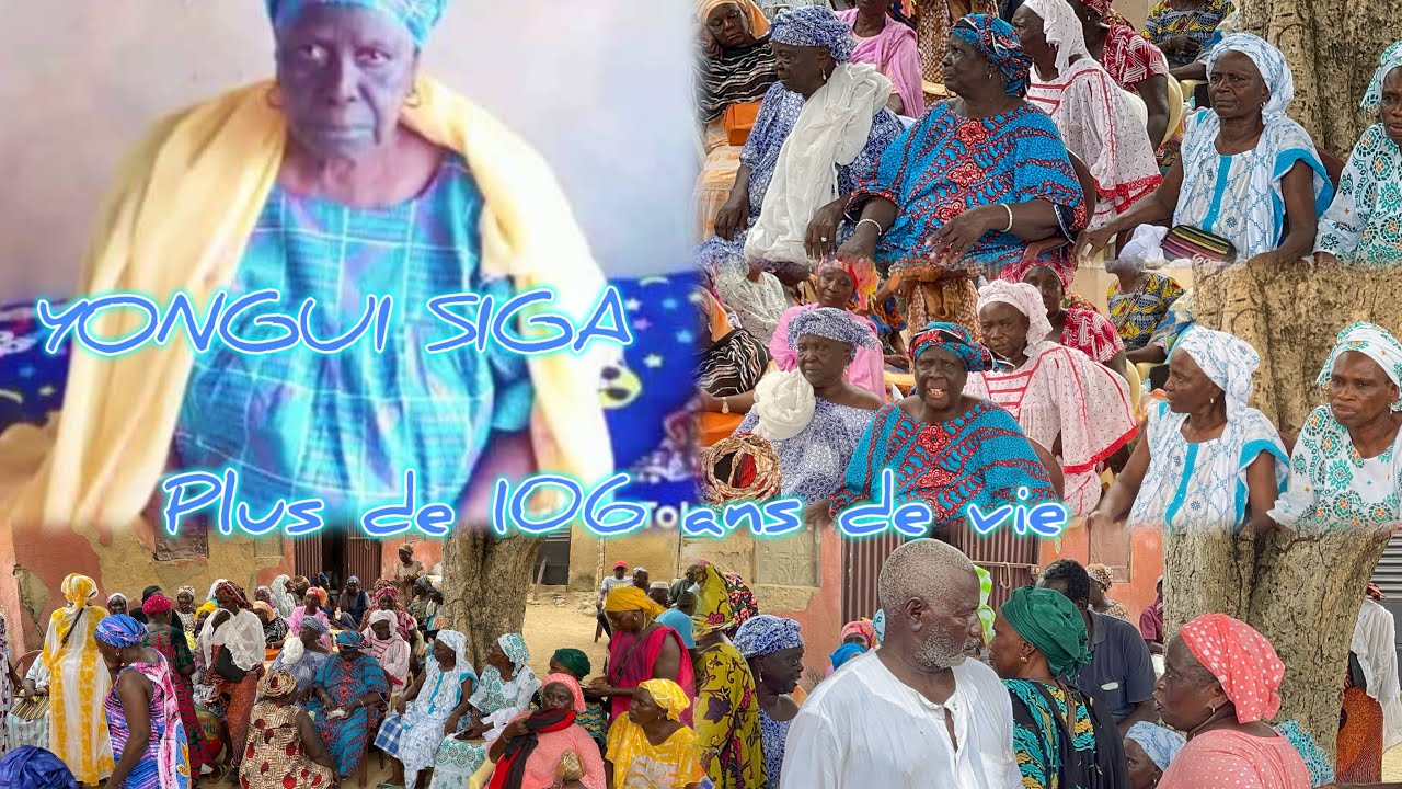 2ème partie funérailles de YONGUI SIGA  plus de 106 ans de vie à Djilor le 08 novembre 2025