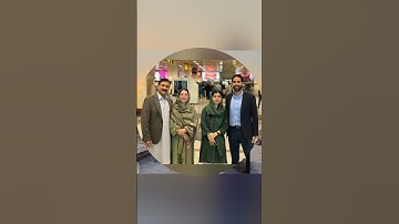 Malala Yousafzai with her Husband Asser Malik in Pakistan.
