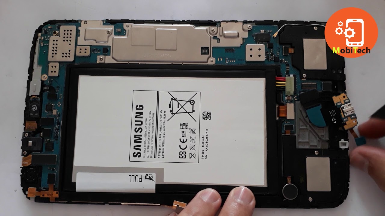 galaxy tab 3 SM T311 how to change the charging connector YouTube