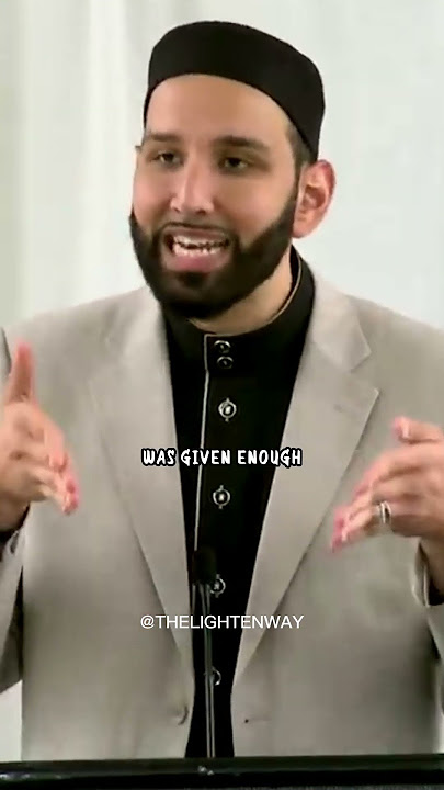 The one who's really happy in life #islamicvideo #omarsuleiman #ramadhan