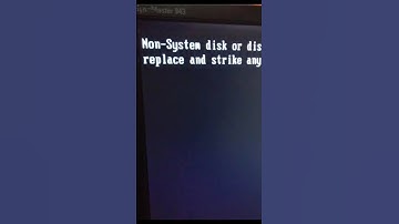 how to fix non system disk error windows