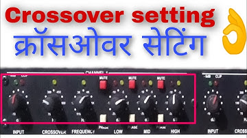 crossover setting || 3way || 2way || practical