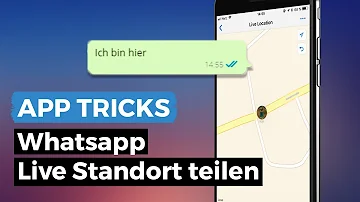 Wie stelle ich den Live Standort ein?