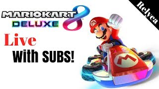 Mario Kart 8 Deluxe Live with Subs + Discord Chat