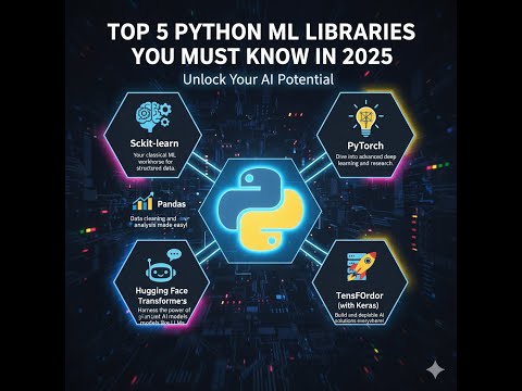 The 5 Python ML Libraries You MUST Know in 2025