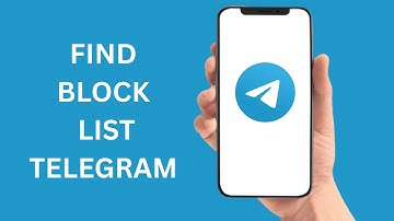 How To Find Block List In Telegram