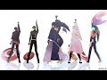 【MMD刀剣乱舞】エゴロック【三日月宗近/明石国行/一期一振/鶯丸/鶴丸国永】