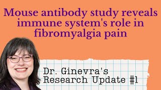 New Research Reveals Role of Immune System in Causing Fibromyalgia Pain: Update #1