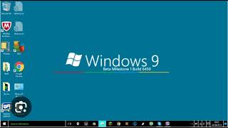 Windows 9 Milestone 1 Beta boot animation