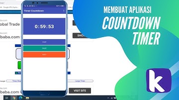 Creating a Countdown Timer with Kodular / Mit App Inventor
