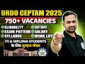 DRDO CEPTAM 11 Recruitment 2025 | ITI/Diploma/B.Tech Eligibility, Salary, Age &amp; New Exam Pattern,
