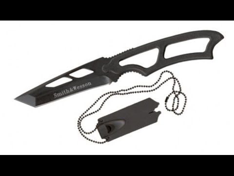 Budget Blades Under $10 #2 Smith & Wesson Tanto Neck Knife