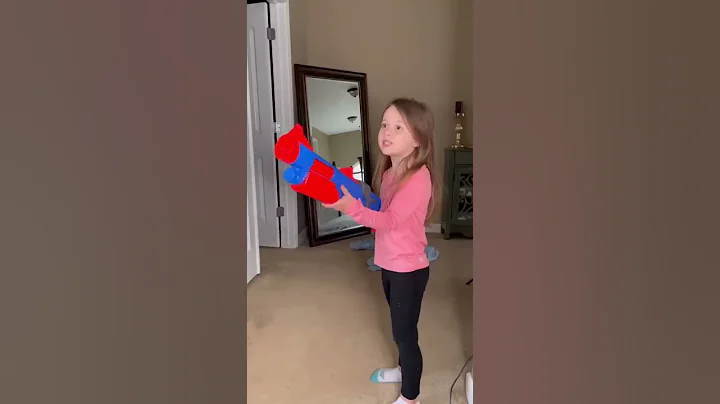 Don’t mess with her NERF #shorts