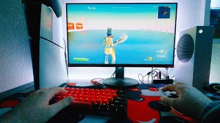 Fortnite But You Are Me (POV) + Keyboard & Mouse On Xbox Series S 🤩