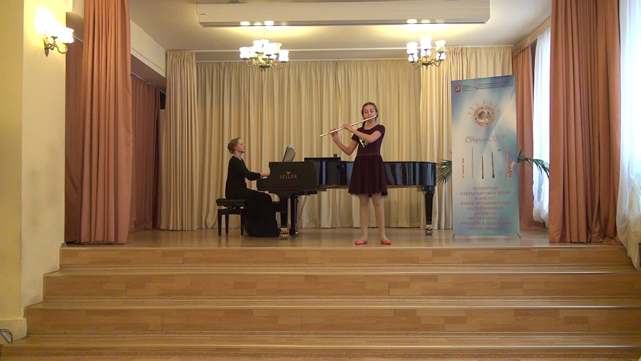 D001 Крикун Карина  1  Ж  Лойе Соната №10 h moll I часть 2  Кери Дег Пьеса №7 из цикла пьес 