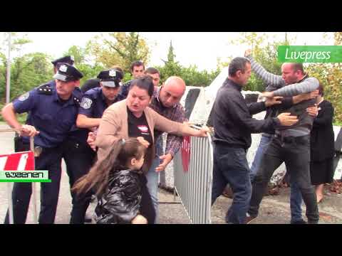 დევნილების აქცია ენგურის ხიდზე