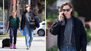 Jennifer Garner celebrates 51st birthday with son Samuel in Santa Monica