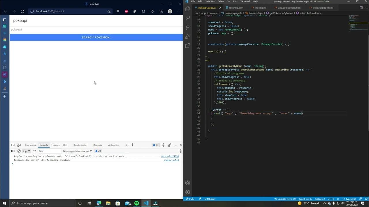 Uso de SweetAlert en Angular - YouTube