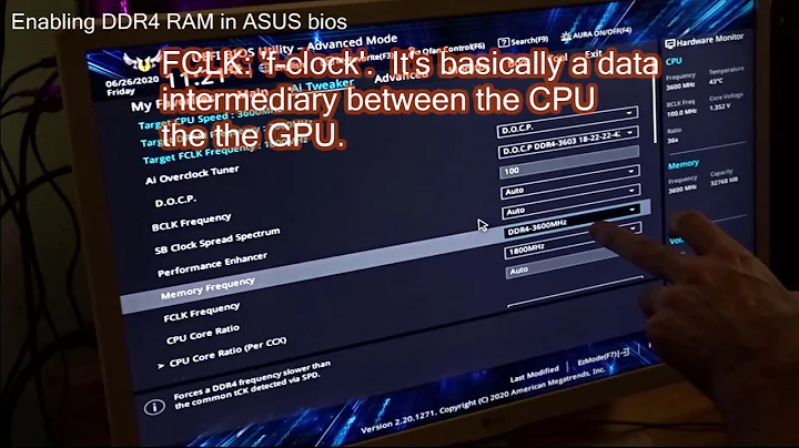Enabling Memory in an ASUS bios (enabling RAM/DDR4) - DayDayNews
