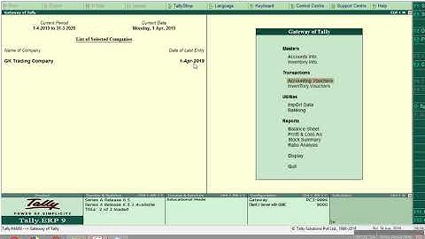 How To Duplicate Entry In Tally ERP9