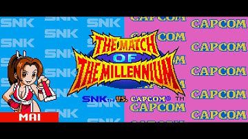 [NGPC] SNK vs. Capcom: The Match of the Millennium (1999) - Tourney - Mai Playthrough