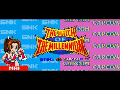 [NGPC] SNK vs. Capcom: The Match of the Millennium (1999) - Tourney - Mai Playthrough