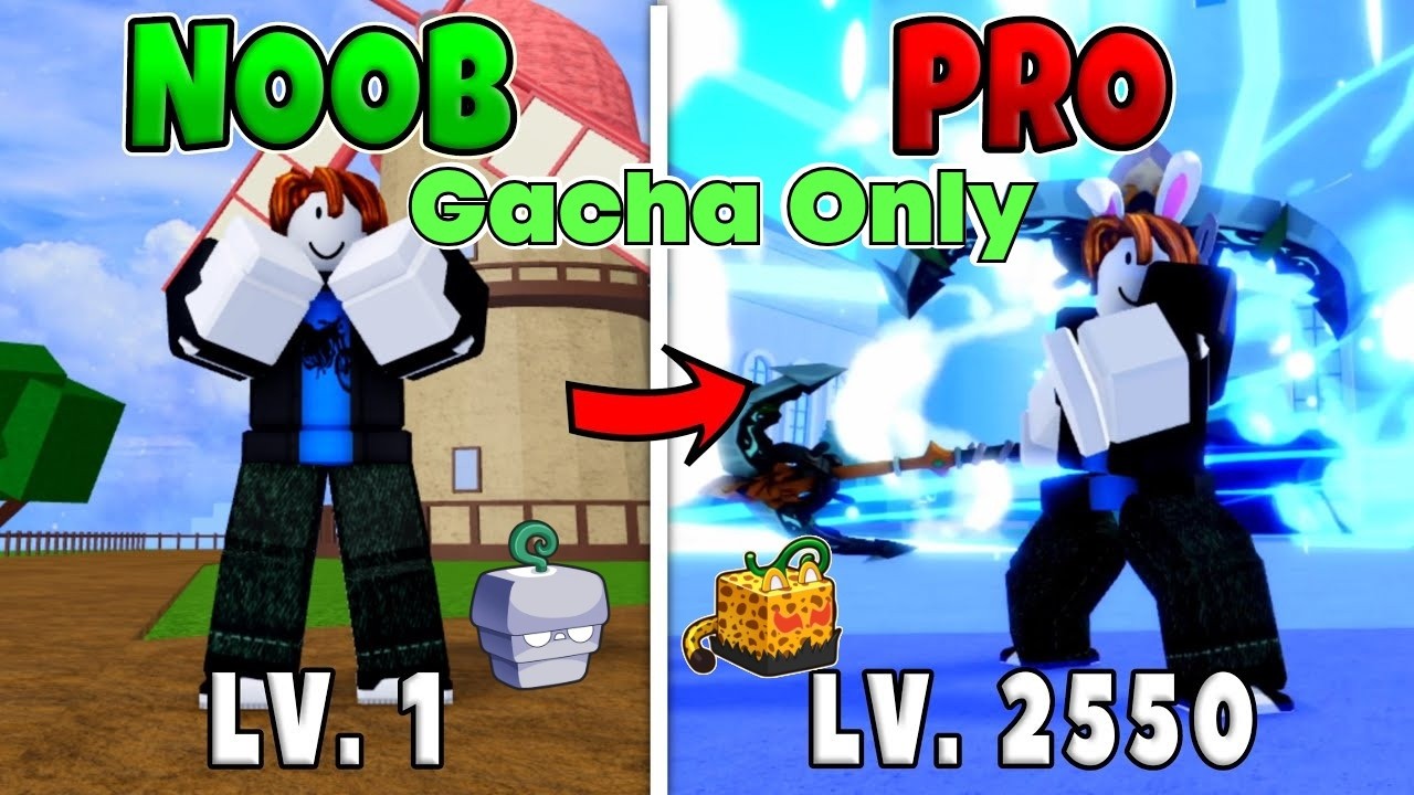 episode 44 of noob 2 pro with gacha only (W luck)