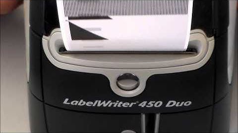 How to do a self-test on DYMO LabelWriter