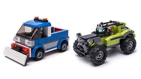 More LEGO City 60117 & 60121 alternate mocs models