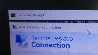 how to open remote desktop connection from cmd command in windows 10