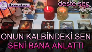 ONUN KALBİNDEKİ SEN ♥ SENLE İLGİLİ HERŞEYİ ANLATTI ❗❗İZLE #keşfet #tarot falı