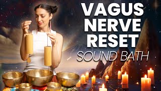 Vagus Nerve Reset | Healing Frequency Sound Bath