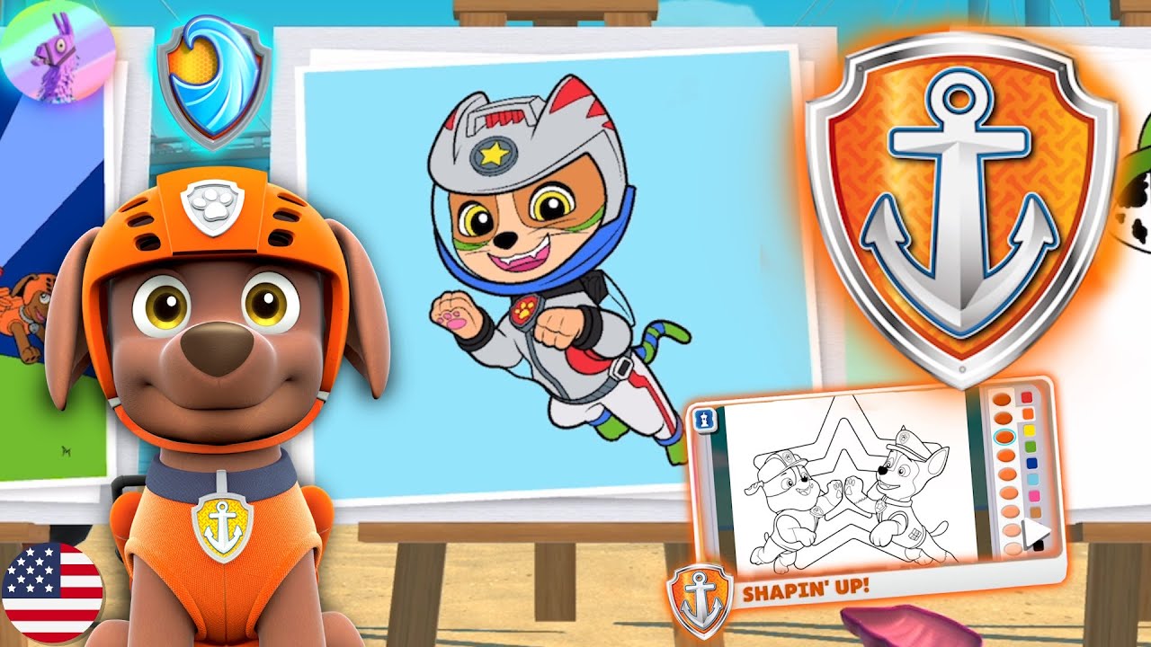 PAW Patrol Academy: Zuma Art Gallery! New Picture #4 Mr.Peterman HD