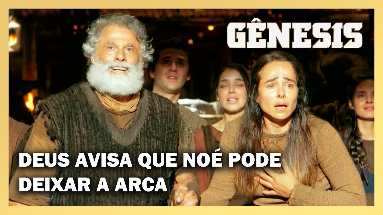 NOVELA GÊNESIS: Deus avisa que Noé pode deixar a arca e habitar na terra