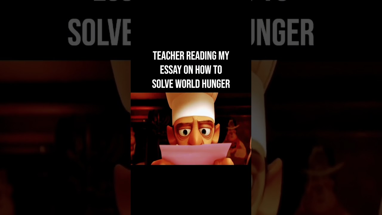 Teacher reading my essay