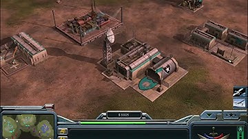 Command & Conquer Generals Zero Hour - Skirmish Mode - Defcon 6 - Super Weapon