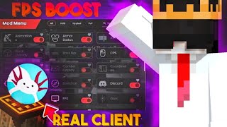 New client for mojoluncher 1.21.1 smooth fps | axolotl client  screenshot 1