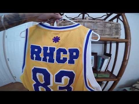 ファングッズ Red Hot Chili Peppers Basketball Jersey We See You Basketball Jersey – Red Hot Chili Peppers