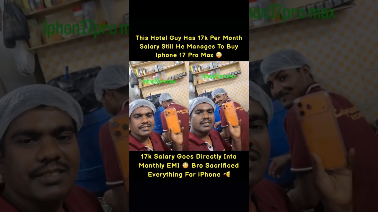 A hotel staff member has gone viral on social media after revealing how he managed to buy an