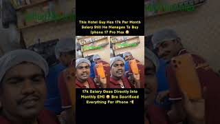 A hotel staff member has gone viral on social media after revealing how he managed to buy an