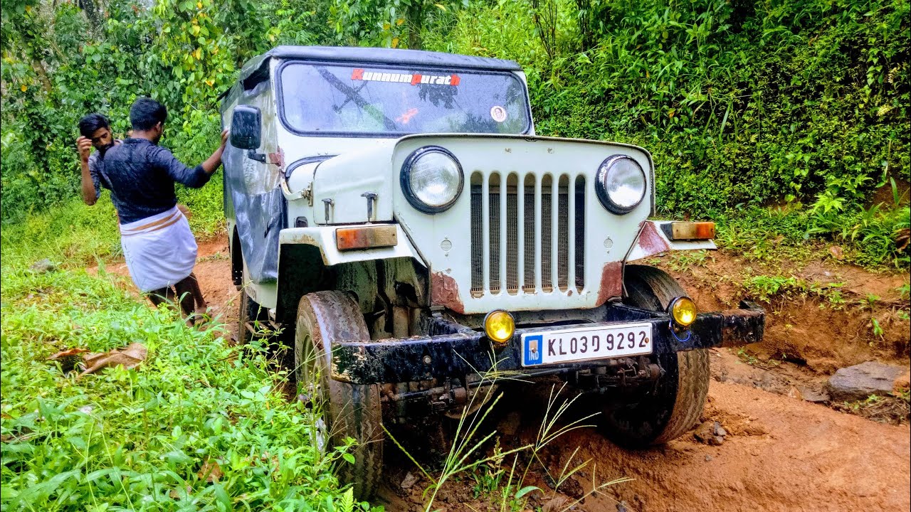 Mahindra jeep Daily routine OFF Road Idukki kerala munnar 