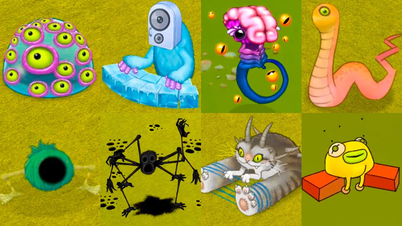 ALL Monsters The Lost Landscapes | My Singing Monsters